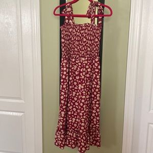 Midi length sundress, size large